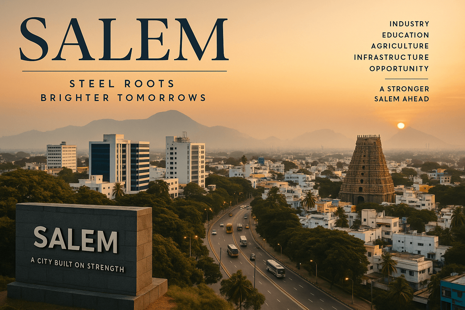 Illustrative skyline of Salem