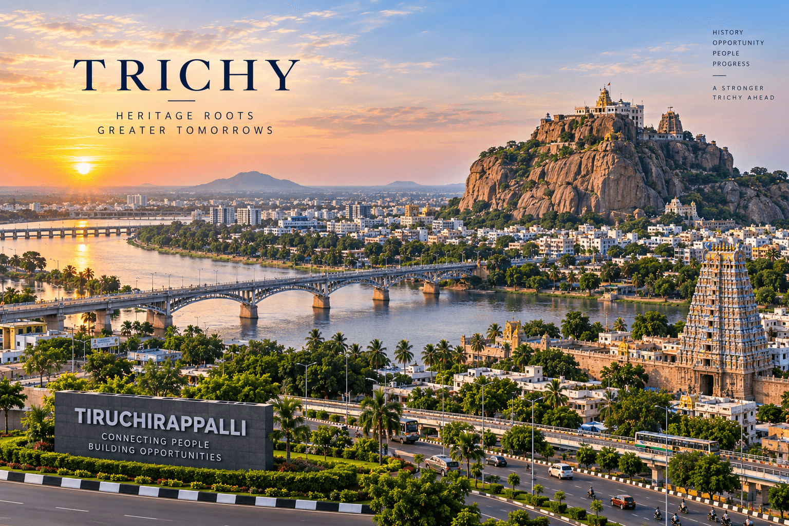 Illustrative skyline of Tiruchirappalli