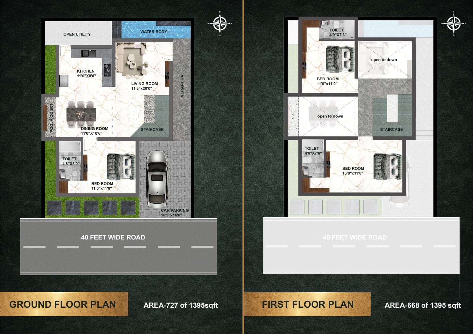 Tamil Nadu Villas Plot 62 — floor plan