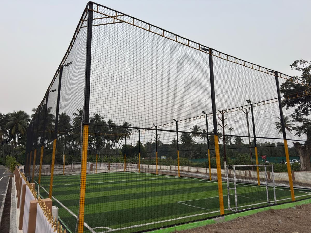 Riverside By Tamil Nadu Villas — futsal court amenity