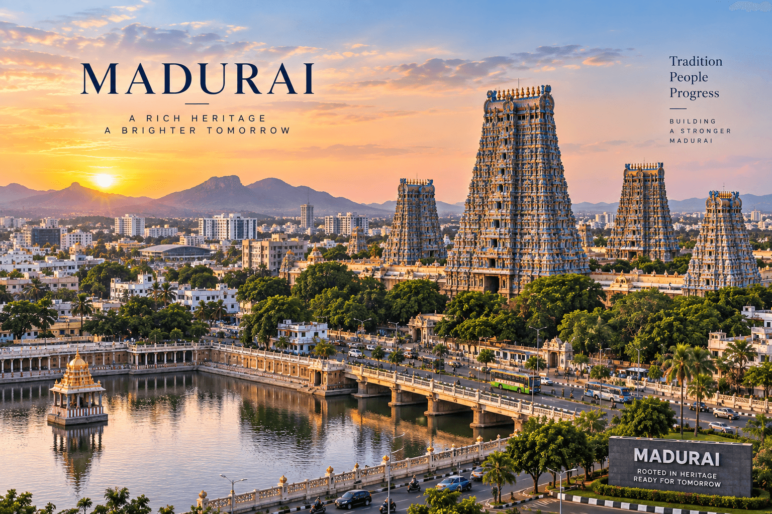 Illustrative skyline of Madurai