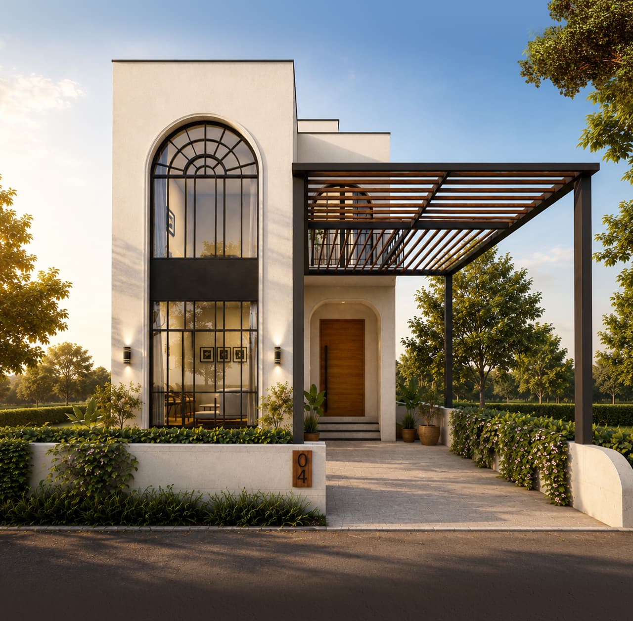 Beverly Ridge, Kelambakkam โ villa exterior rendering